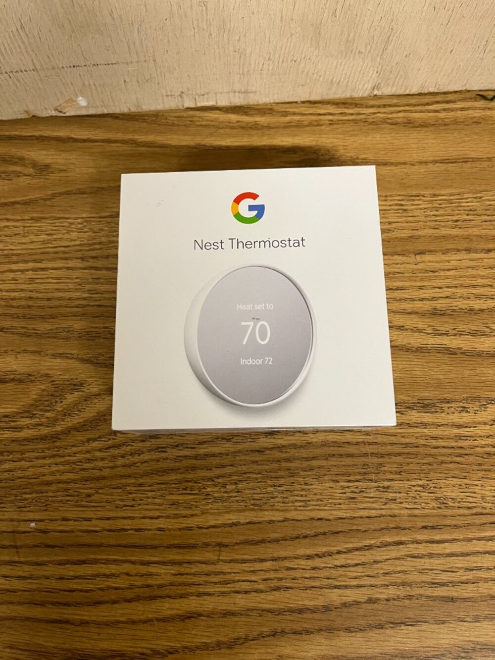 Snow (White) Google Nest Smart Learning Thermostat NEW IN OPEN BOX Wifi HVAC
